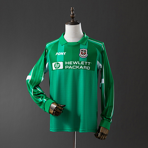 Tottenham Hotspur 97/99 Goleiro Manga longa Retrô Camisa S-XXL