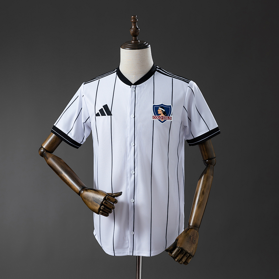 Colo Colo 25/26 US Pack Full-Button Baseball Camisa White S-4XL, foto 1