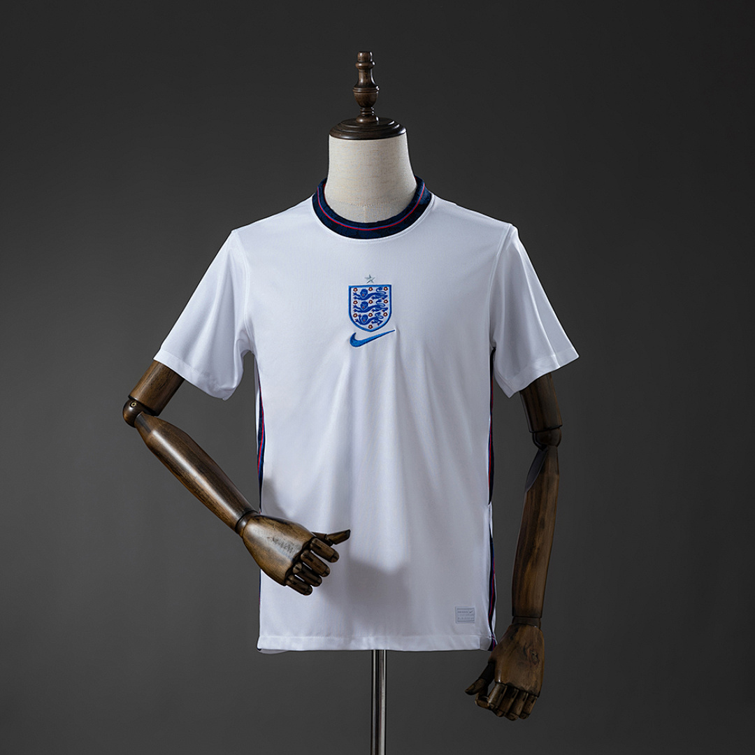 England 2022 Titular Retrô Camisa S-XXL, foto 1