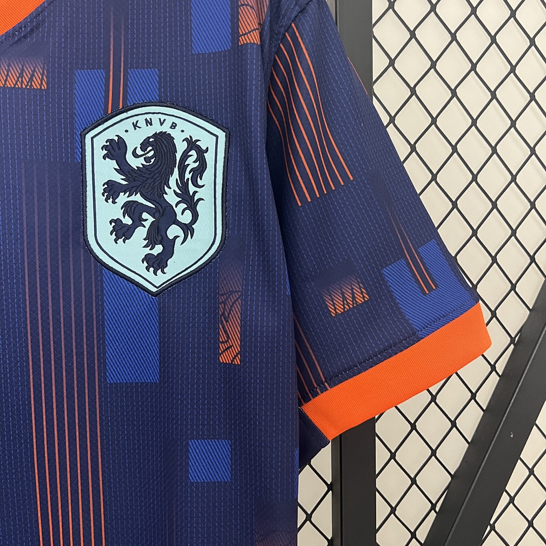 2024 Netherlands Visitante S-4XL, foto 1