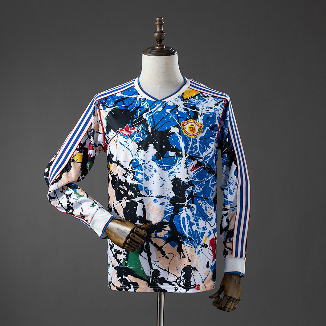M-U 25/26 Originals Stone Roses Manga longa Camisa S-4XL, foto 1