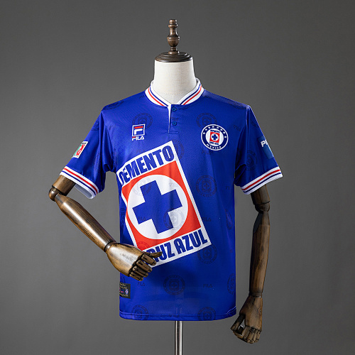 Cruz Azul 1998 Titular Retrô Camisa S-XXL