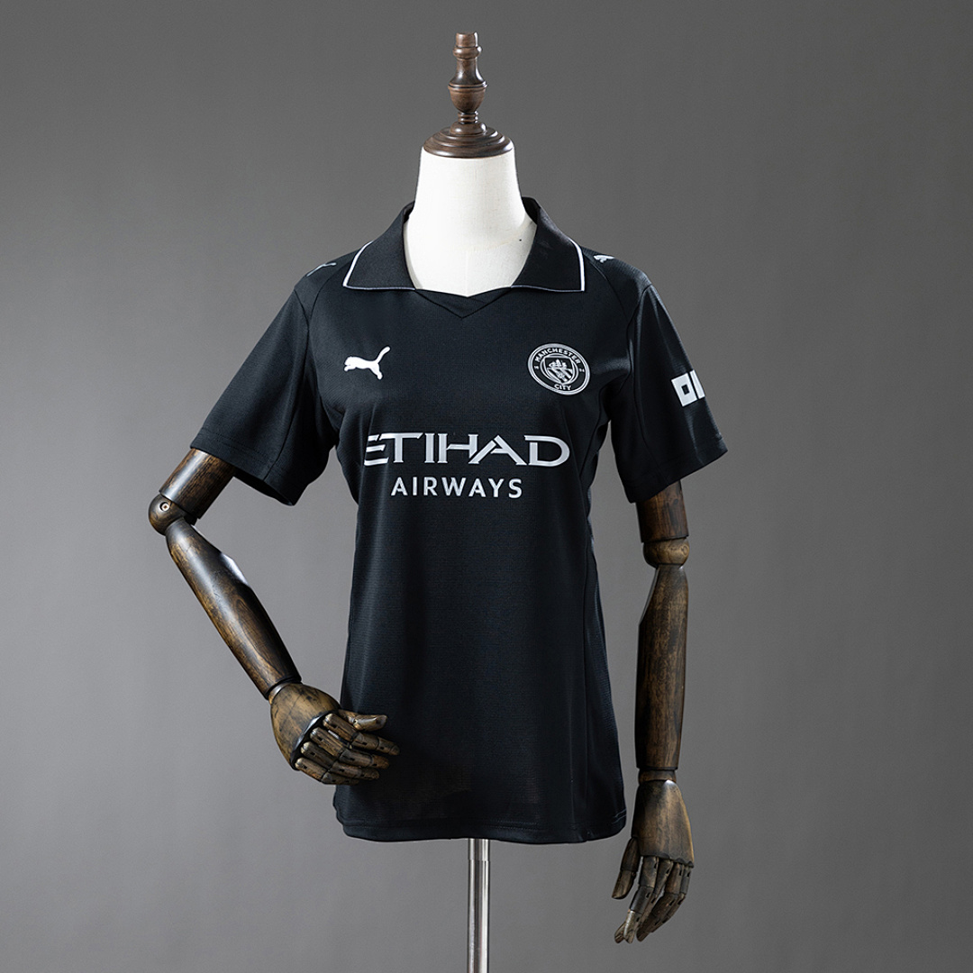 Manchester City 25/26 Visitante Feminina Camisa S-XXL, foto 1