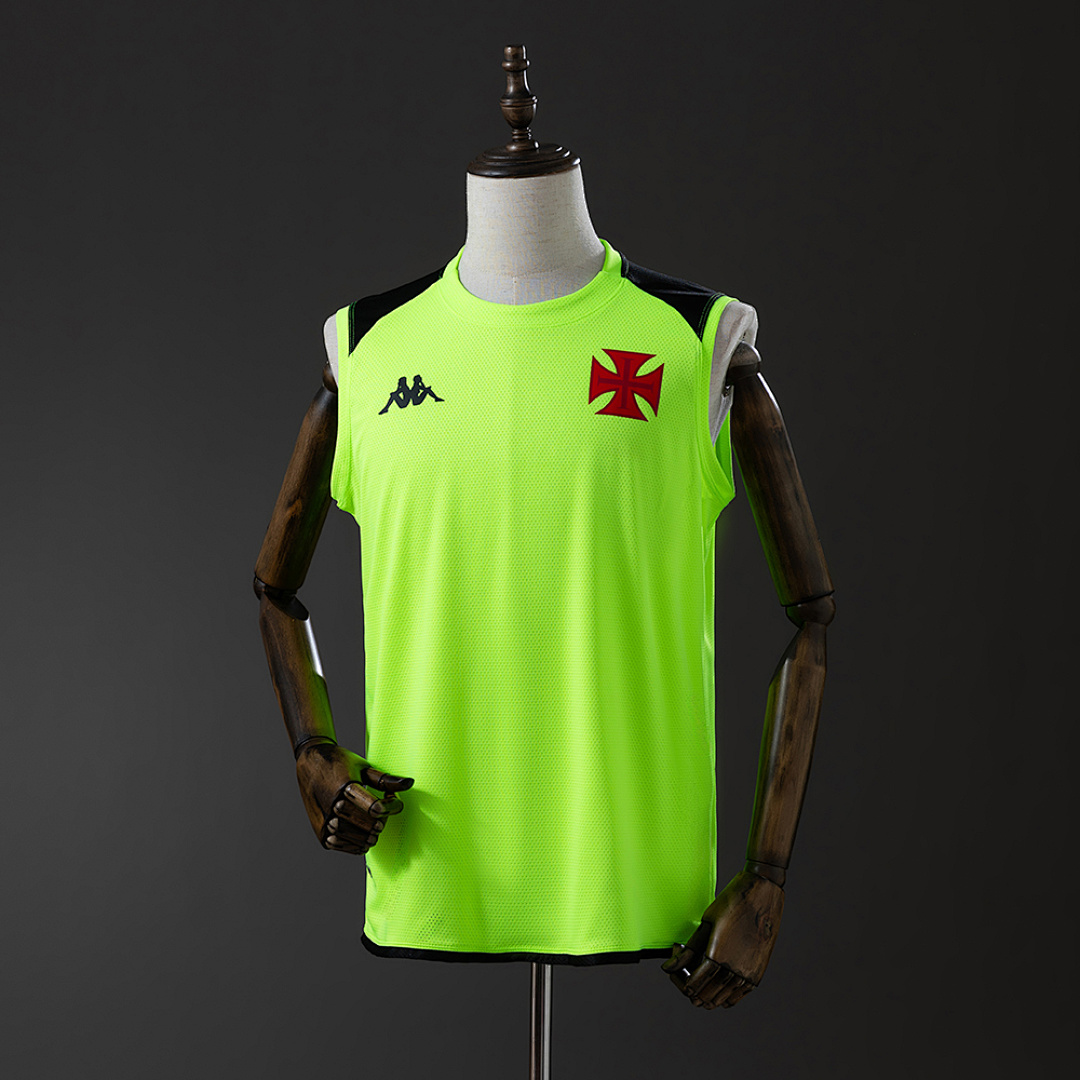 Vasco da Gama 25/26 training suit fluorescent green vest Camisa S-4XL, foto 1