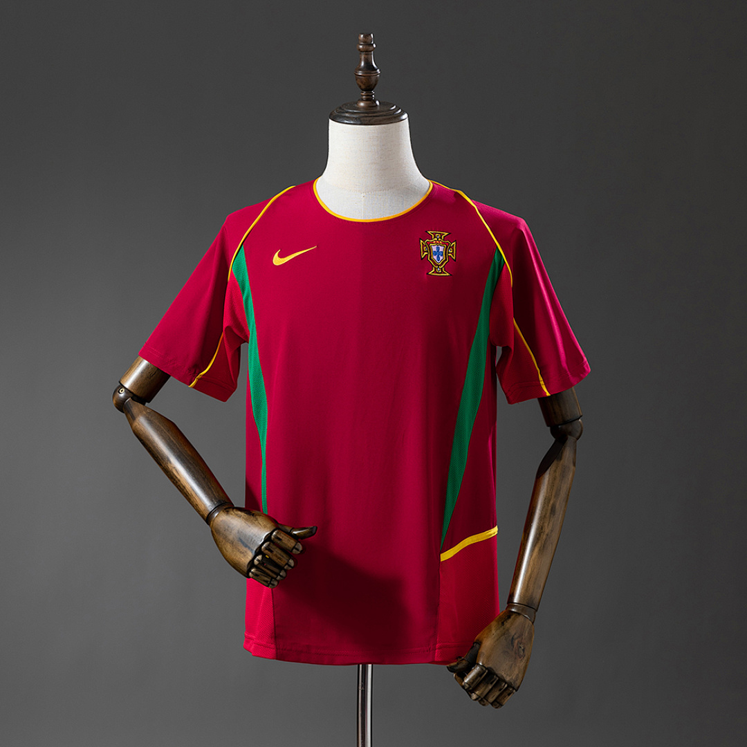 Retrô Portugal 2002 Titular S-XXL, foto 1