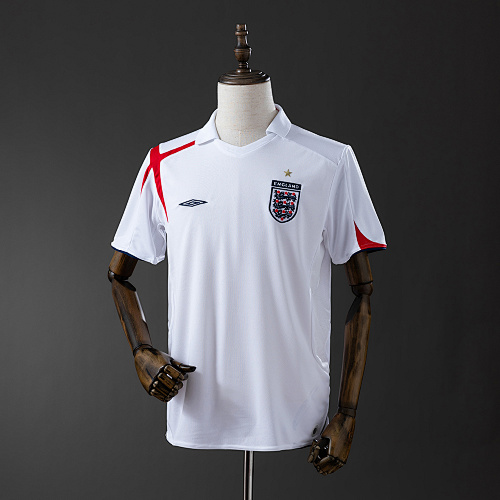 Retrô 2006 England Titular S-XXL