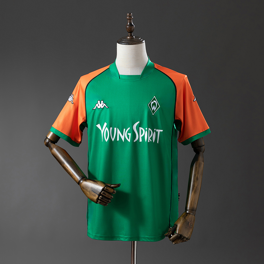 Werder Bremen 03/04 Titular Retrô Camisa S-XXL, foto 1