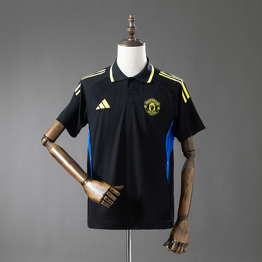 M-U 25/26 POLO - Black S-XXL, foto 1