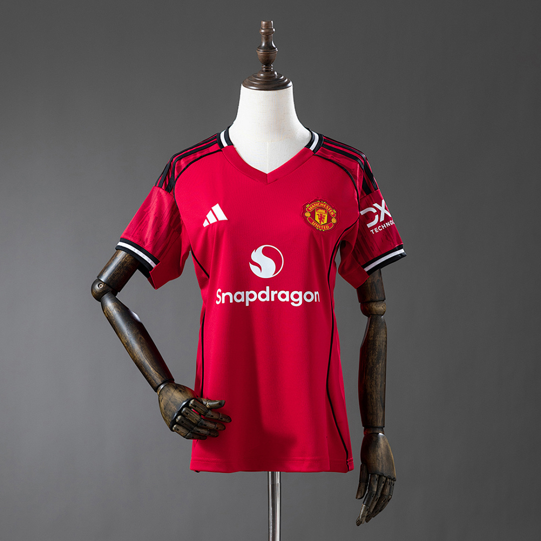 M-U 25/26 Titular Feminina Camisa S-XXL, foto 1