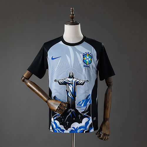 Brazil 2026 Christ the Savior - Gray Camisa S-XXL