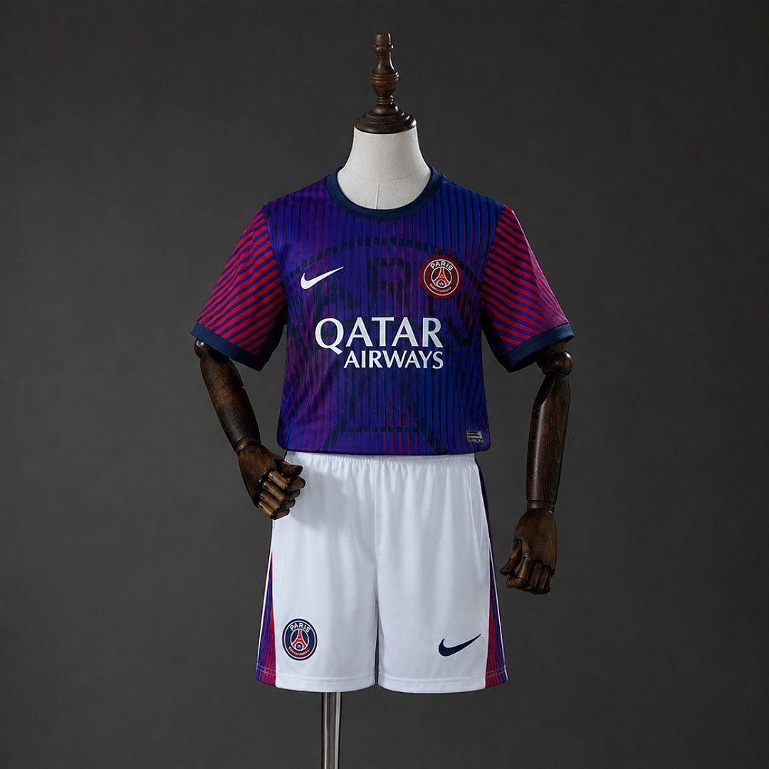 PSG 26/27 Pre Match Kids kit Tamanho 16-28, foto 1