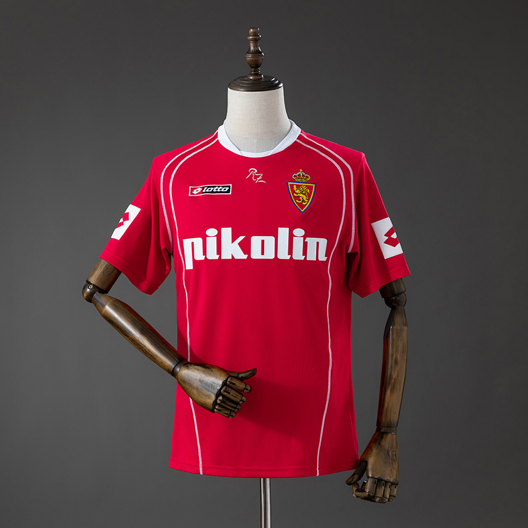 Zaragoza 04/05 Visitante Retrô Camisa S-4XL, foto 1