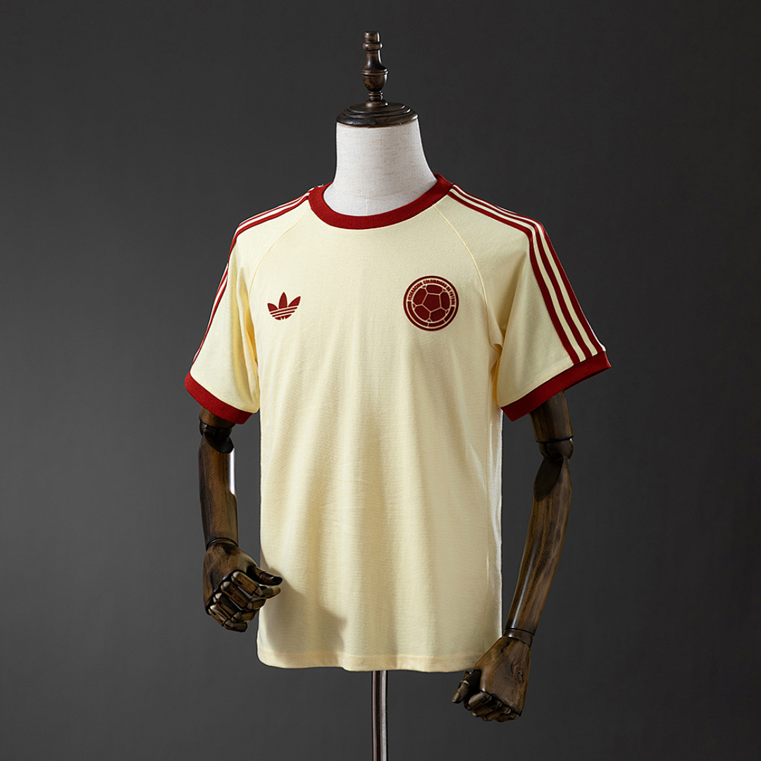 COLOMBIA FCF National team wear -chalk white T-shirt S-3XL, foto 1