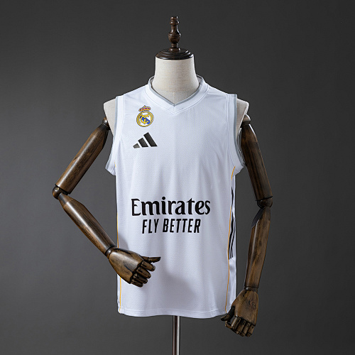 Real Madrid 25/26 Titular Basketball Camisa S-XXL