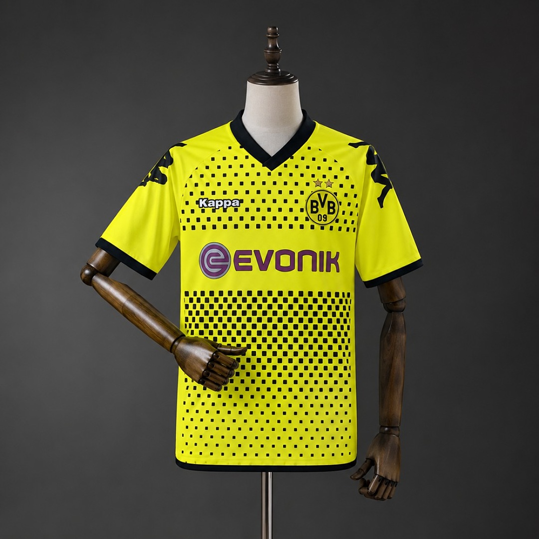 Retrô Dortmund 11/12 Titular Camisa S-XXL, foto 1