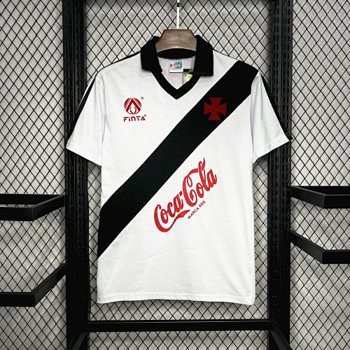 Vasco Da Gama 1988 Visitante Retrô Camisa S-XXL