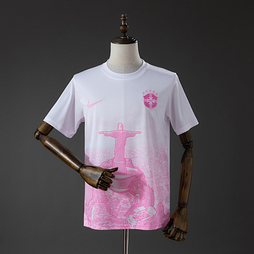 Brazil 2026 Jesus Rose Camisa S-XXL