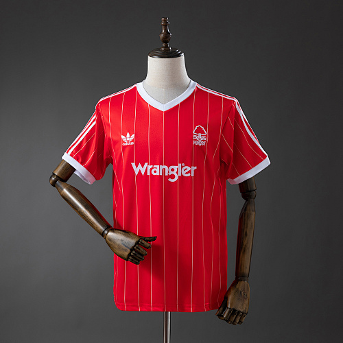 Nottingham Forest 82/84 Visitante Retrô Camisa S-XXL