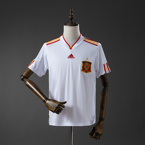 Spain 11/12 Visitante Retrô Camisa S-XXL