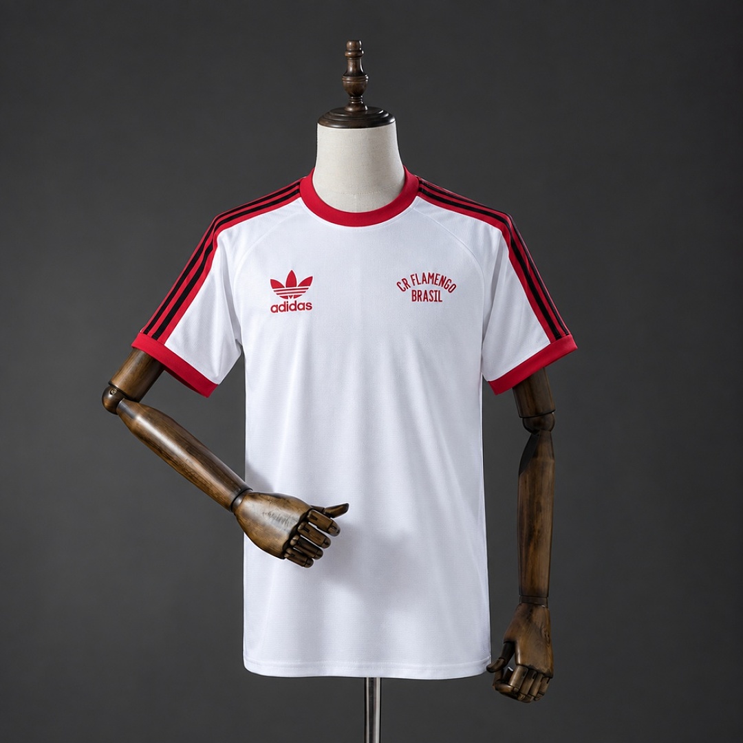 Flamengo 19/81 Visitante Retrô Camisa S-XXL, foto 1