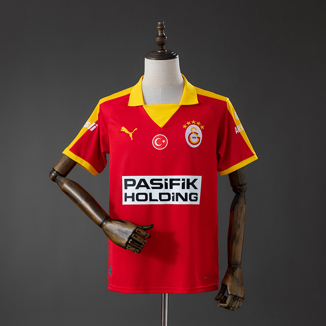 Galatasaray 25/26 Retrô Edition - Red Camisa S-4XL, foto 1