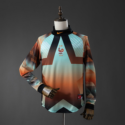 France 2026 Goleiro Manga longa Camisa S-XXL