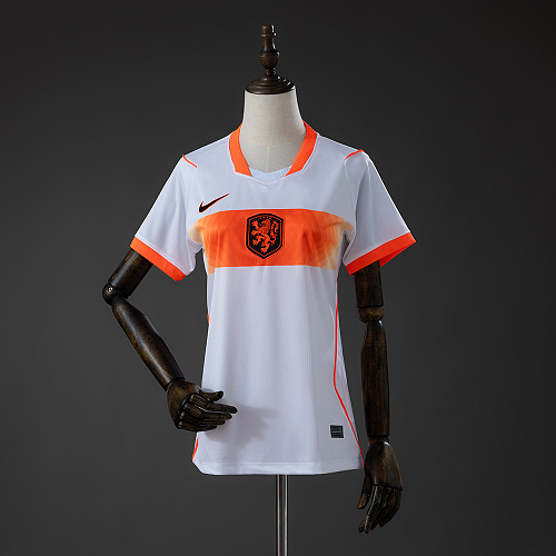 Netherlands 2026 Visitante Feminina Camisa S-XXL