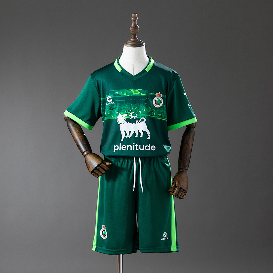 Racing de Santander 25/26 Visitante Kit infantil Tamanho 16-28, foto 1