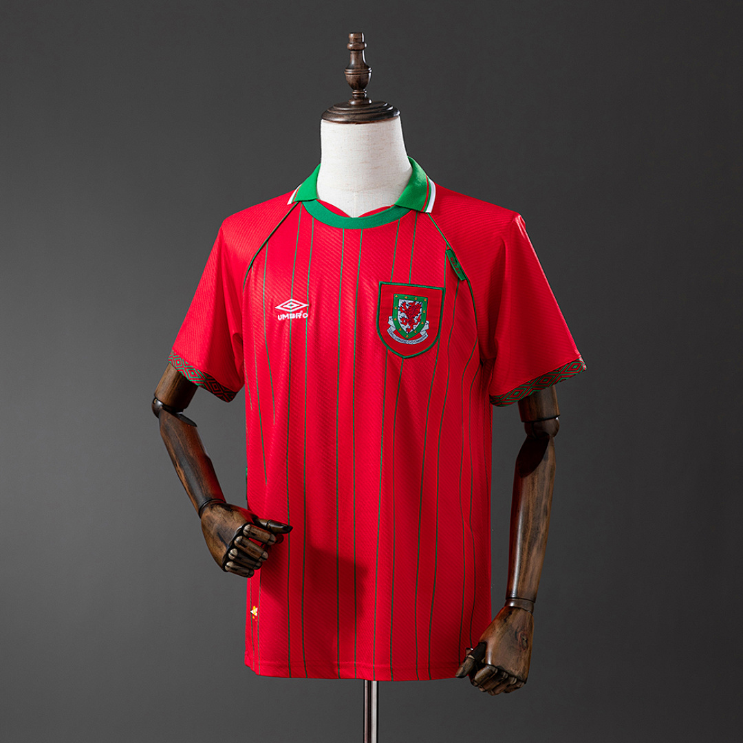 Wales 1994/96 Titular Retrô Camisa S-XXL, foto 1