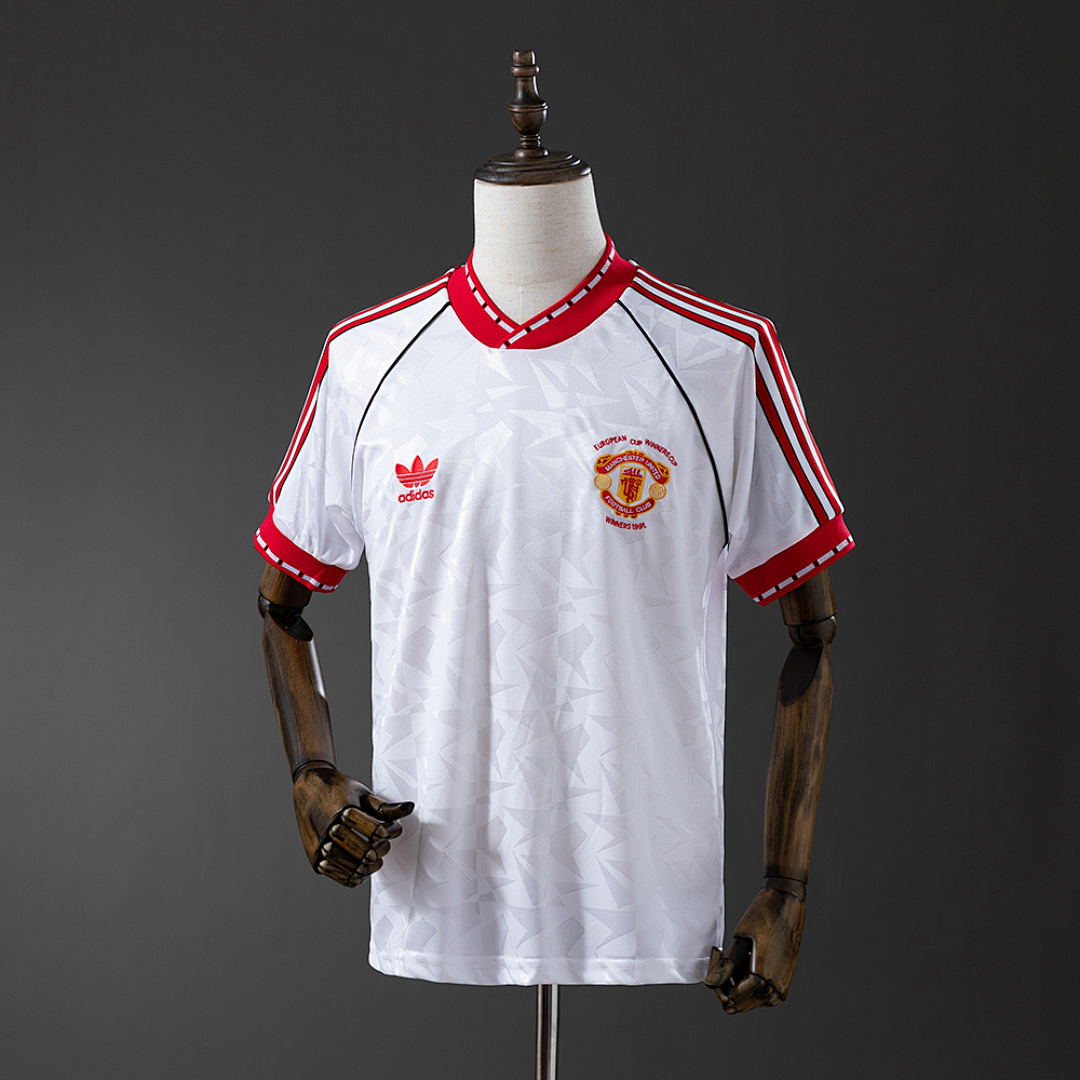 M-U 1991 Visitante Retrô Camisa S-4XL, foto 1