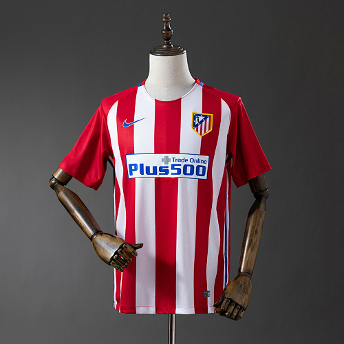 Atletico Madrid 16/17 Titular Retrô Camisa S-XXL