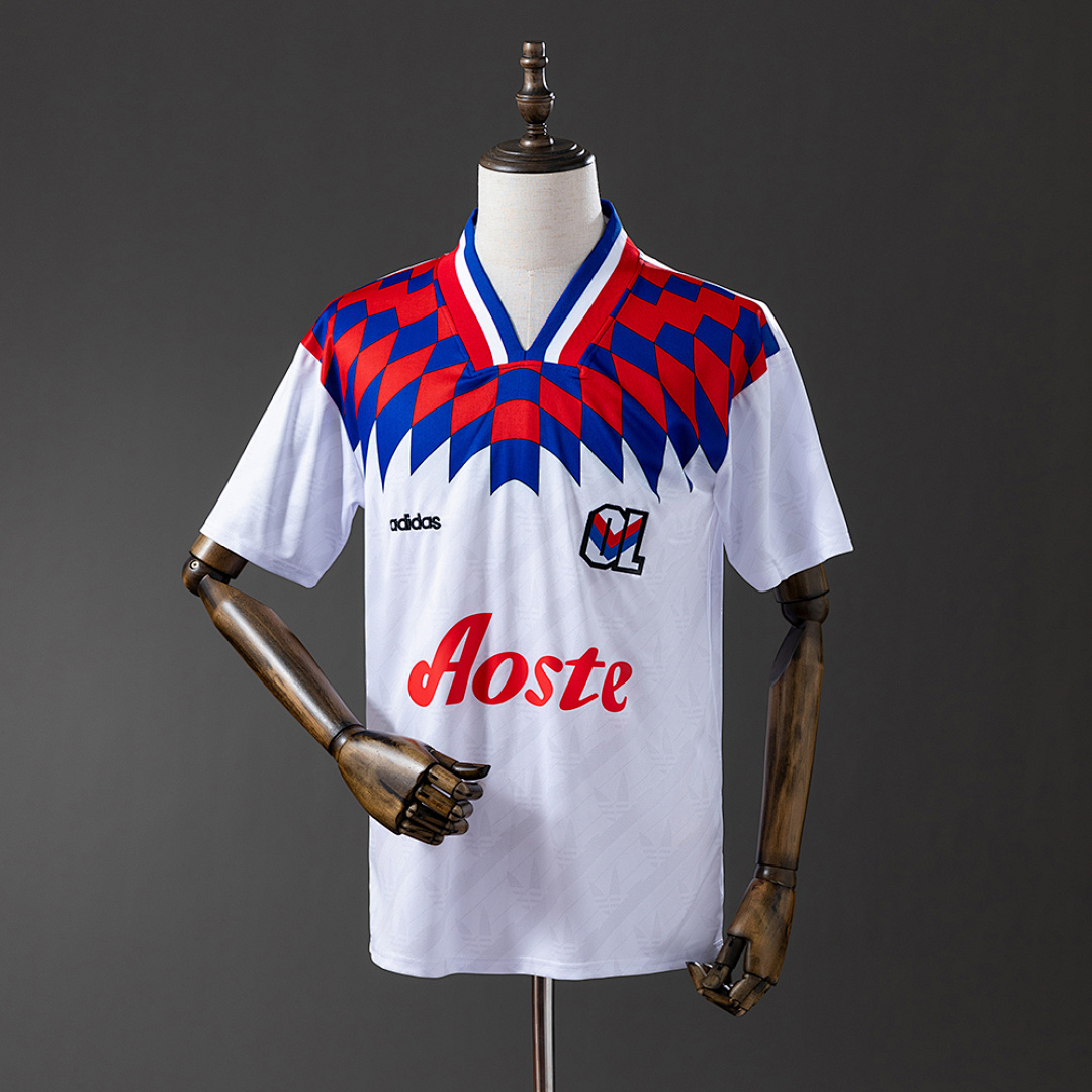Olympique lyonnais 1995/96 Titular Retrô Camisa S-XXL, foto 1