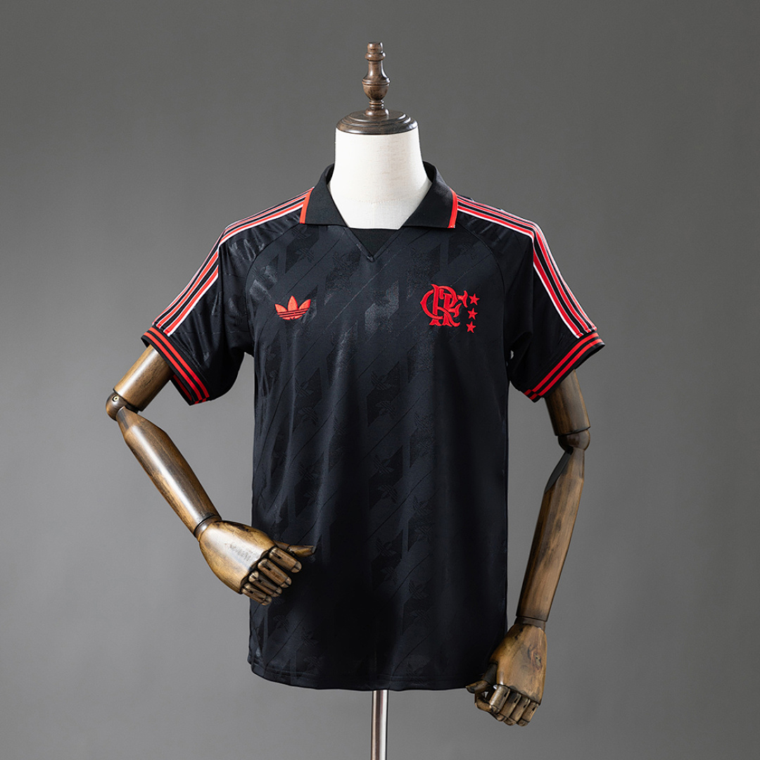 Flamengo 25/26 Lifestyler Retrô - Black Camisa S-4XL, foto 1