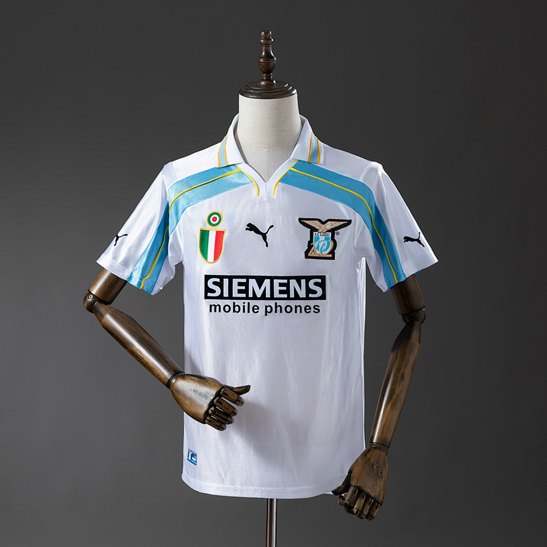 Lazio 99/00 Centenary Retrô Camisa S-XXL, foto 1