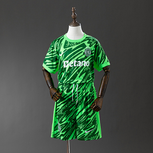 25/26 Sporting Lisbon Goleiro Green Tamanho: 16-28