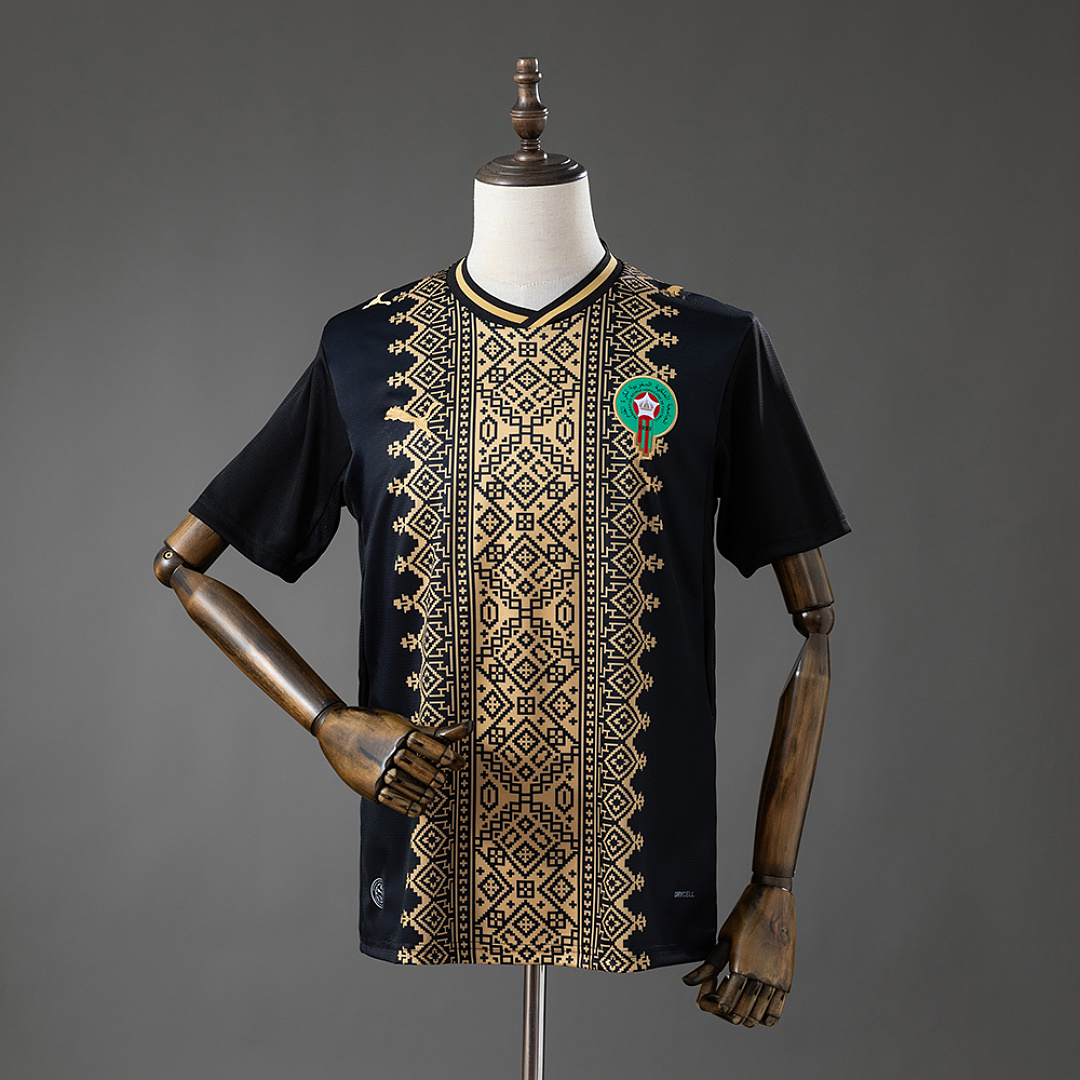 Morocco 2026 Edição especial Black Camisa S-4XL, foto 1