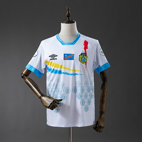 Congo 2026 White and Blue Camisa S-XXL