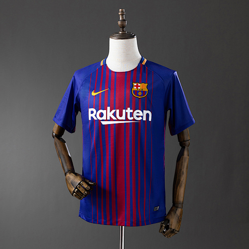 Barcelona 17/18 Titular Retrô Camisa S-XXL
