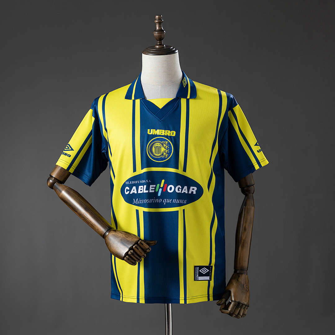 Atlético Rosario Central 98/99 Titular Retrô Camisa S-XXL, foto 1