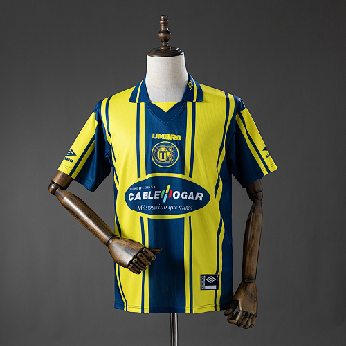 Atlético Rosario Central 98/99 Titular Retrô Camisa S-XXL