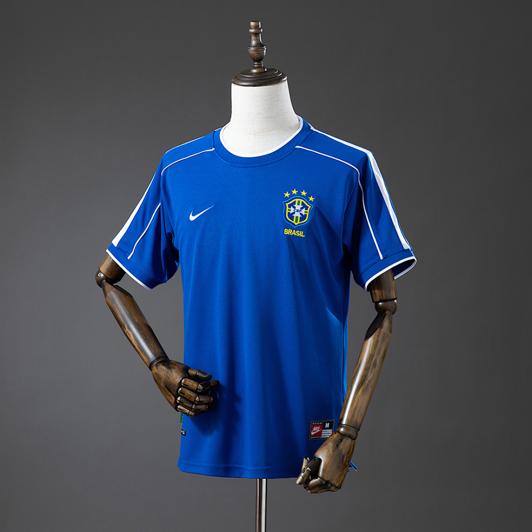 Retrô 1998 Brazil Visitante S-XXL, foto 1