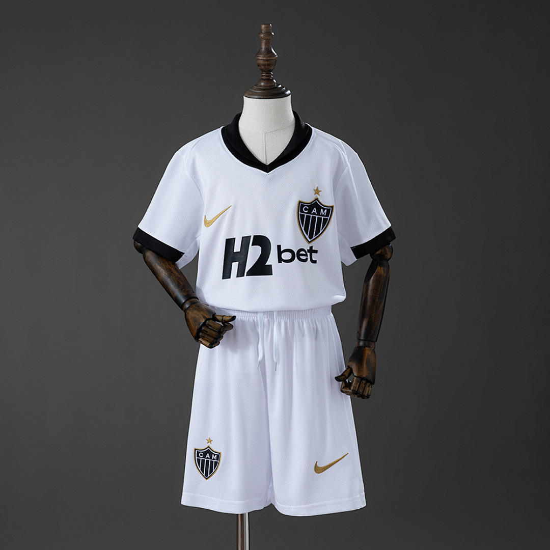 Atlético Mineiro 26/27 Visitante Kit infantil Tamanho 16-28, foto 1