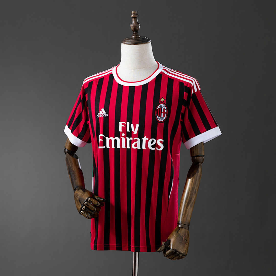 Retrô 11/12 AC Milan Titular S-4XL, foto 1