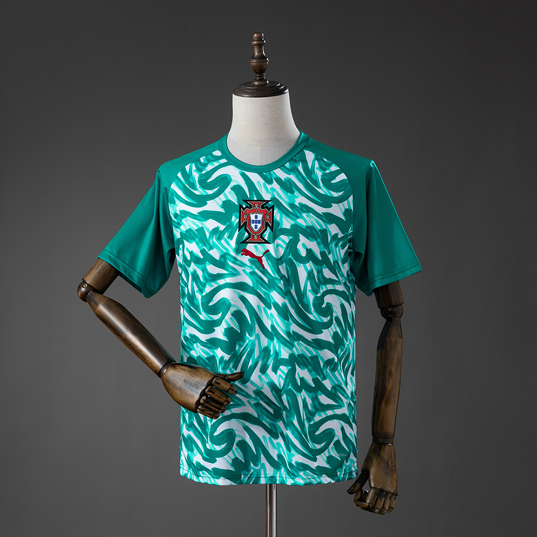 Portugal 2026 Warmup Camisa - Green S-4XL, foto 1