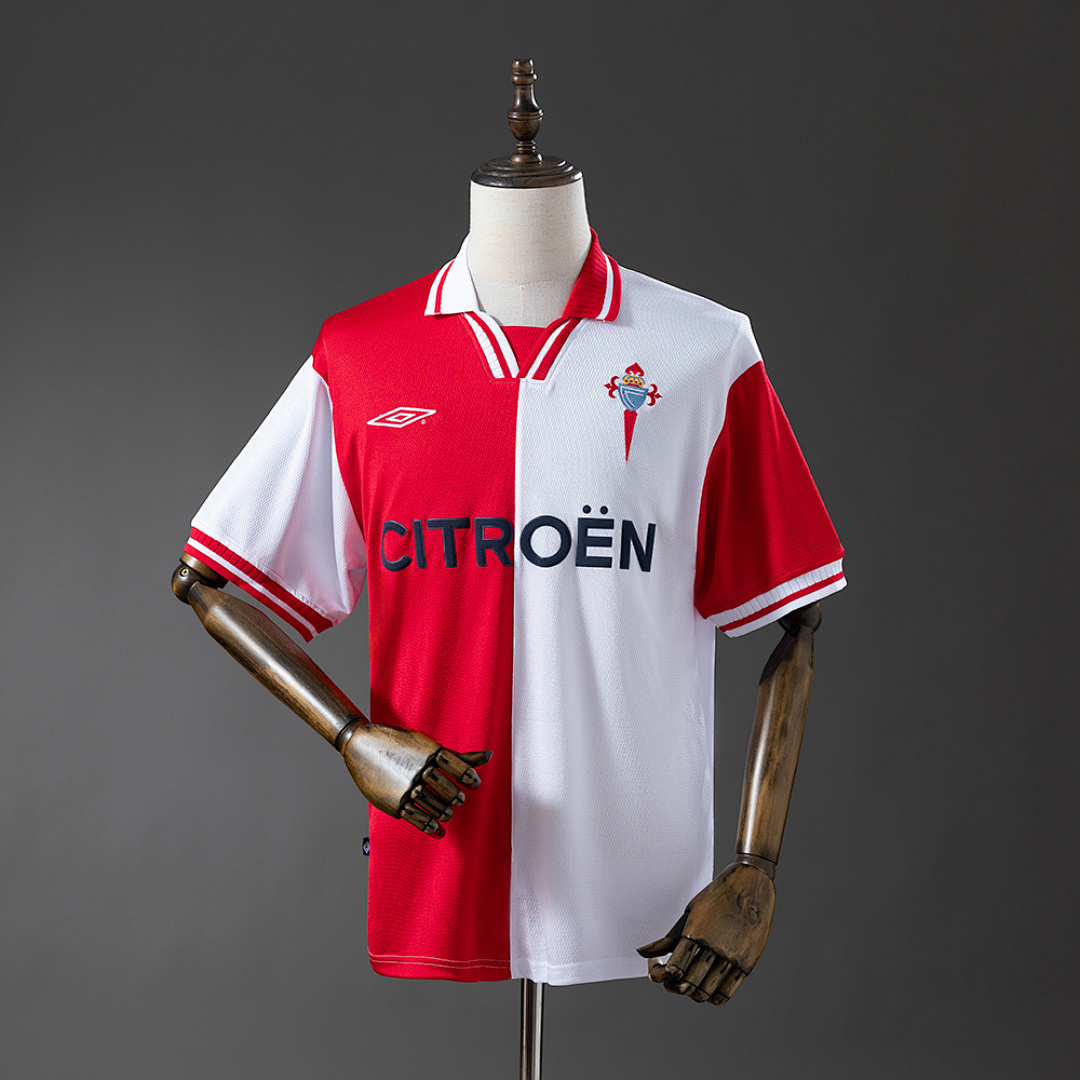 Celta de Vigo Retrô 01/02 Visitante S-XXL, foto 1