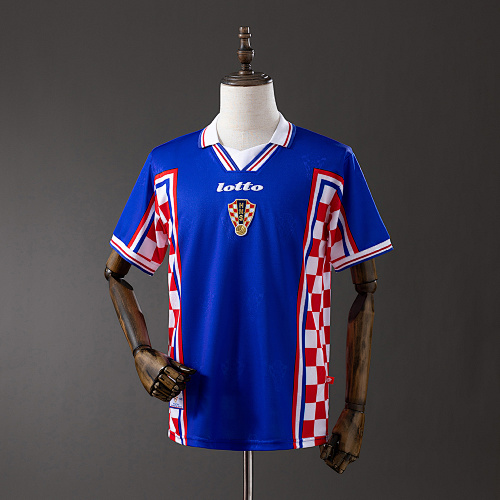 Retrô 1998 Croatia Titular S-XXL