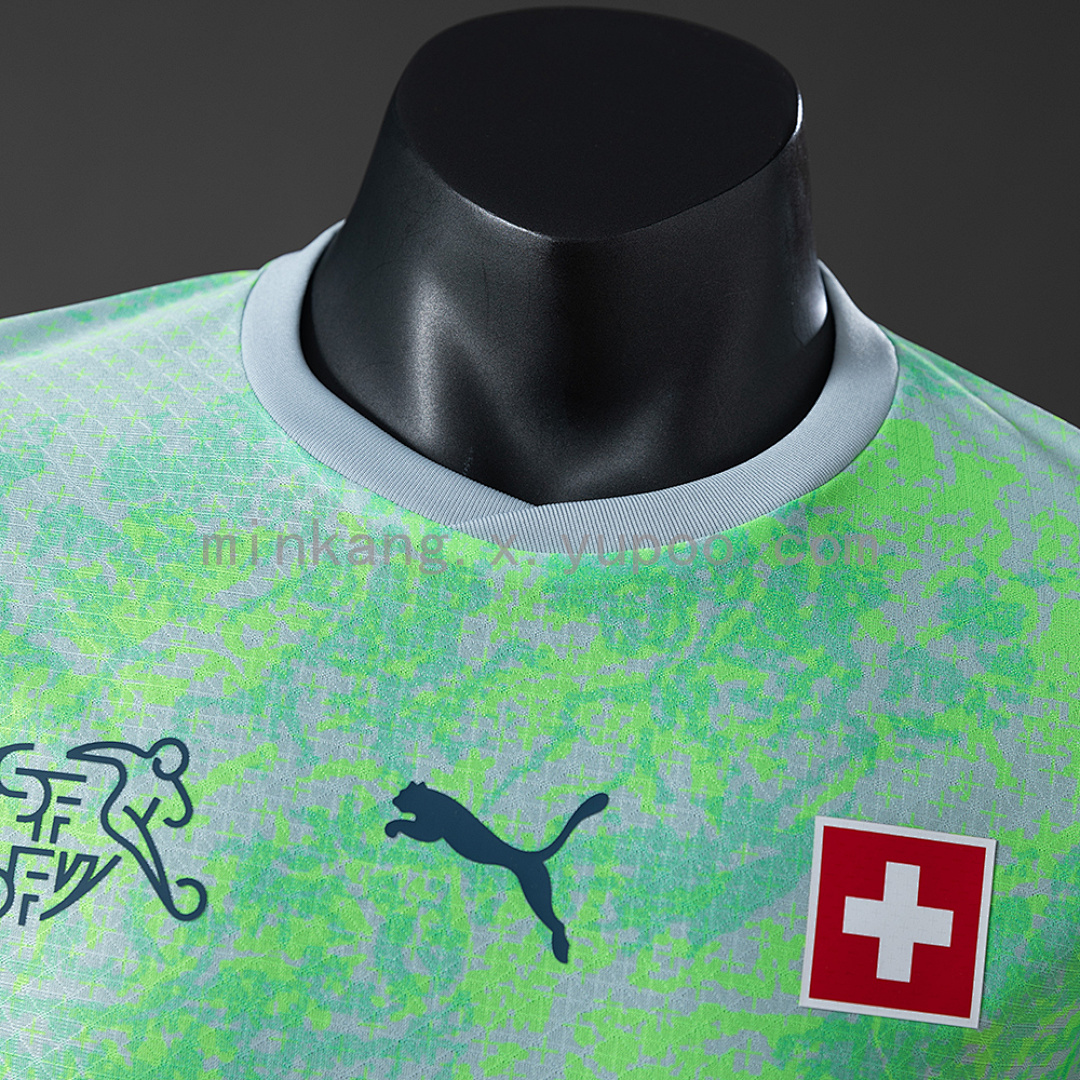 Switzerland 2026 Visitante Versão jogador Camisa S-XXL, foto 11