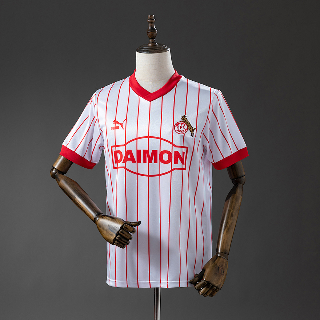 Köln 86/87 Titular Retrô Camisa S-XXL, foto 1