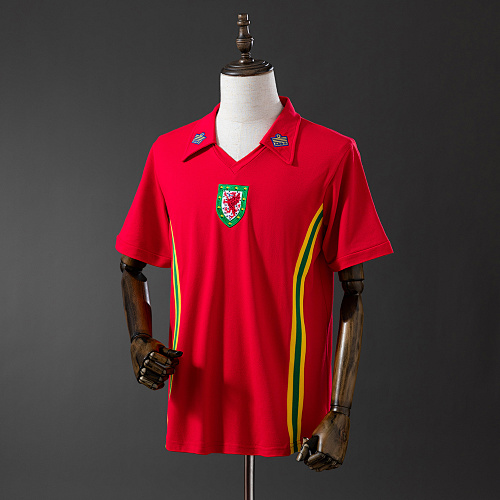 Wales 1976/79 Titular Retrô Camisa S-XXL