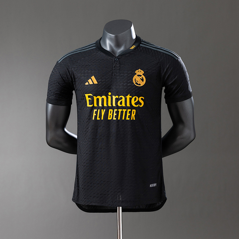 Real Madrid 23/24 Terceira Versão jogador Camisa S-3XL